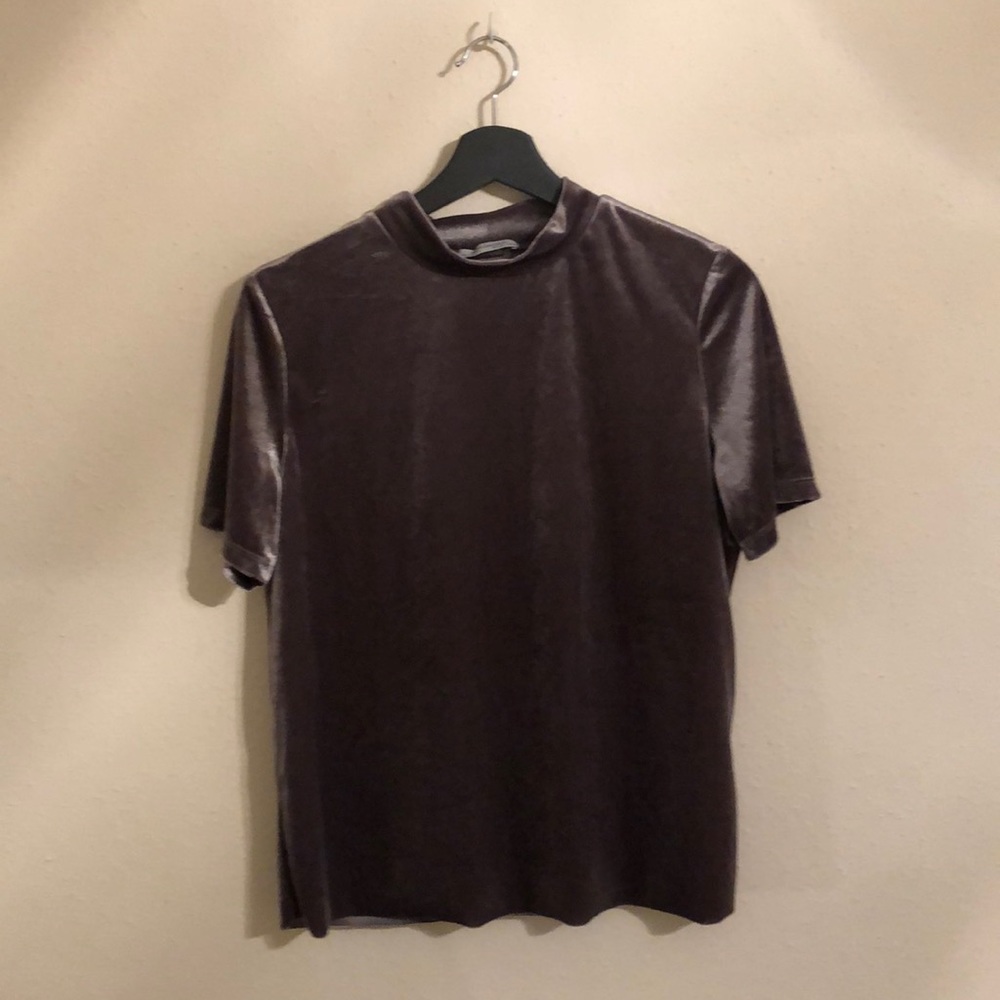 Zara Mock Neck Top. Medium/Large
